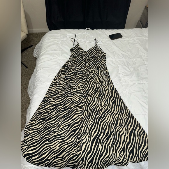 Maxi zebra pattern dress - Picture 1 of 3